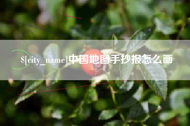 铁岭中国地图手抄报怎么画