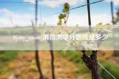铁岭消防大学分数线是多少