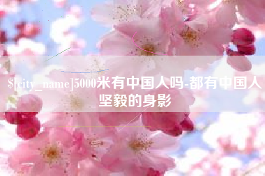 铁岭5000米有中国人吗-都有中国人坚毅的身影