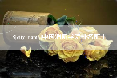 铁岭中国消防学院排名前十