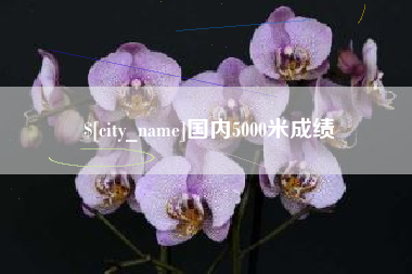 铁岭国内5000米成绩