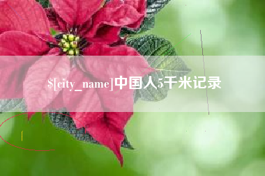 铁岭中国人5千米记录