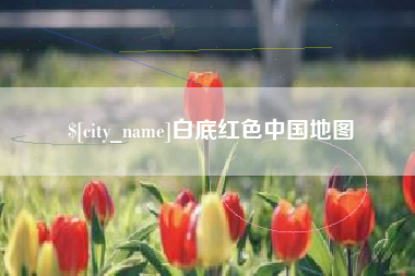 铁岭白底红色中国地图