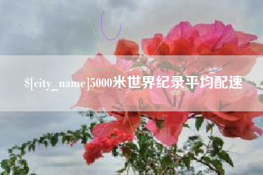 铁岭5000米世界纪录平均配速