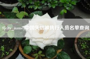 铁岭中国失信被执行人员名单查询