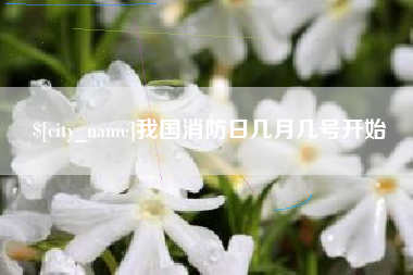 铁岭我国消防日几月几号开始