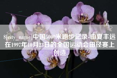 铁岭中国5000米跑步记录-由夏丰远在1997年10月23日的全国运动会田径赛上创造