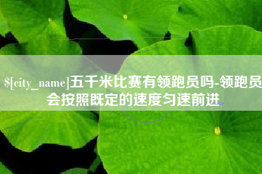 铁岭五千米比赛有领跑员吗-领跑员会按照既定的速度匀速前进