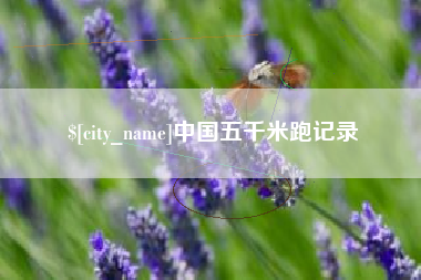 铁岭中国五千米跑记录