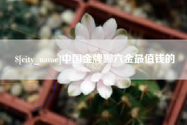 铁岭中国金牌哪六金最值钱的