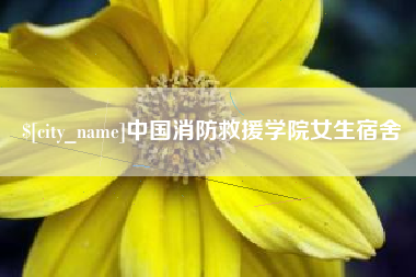 铁岭中国消防救援学院女生宿舍